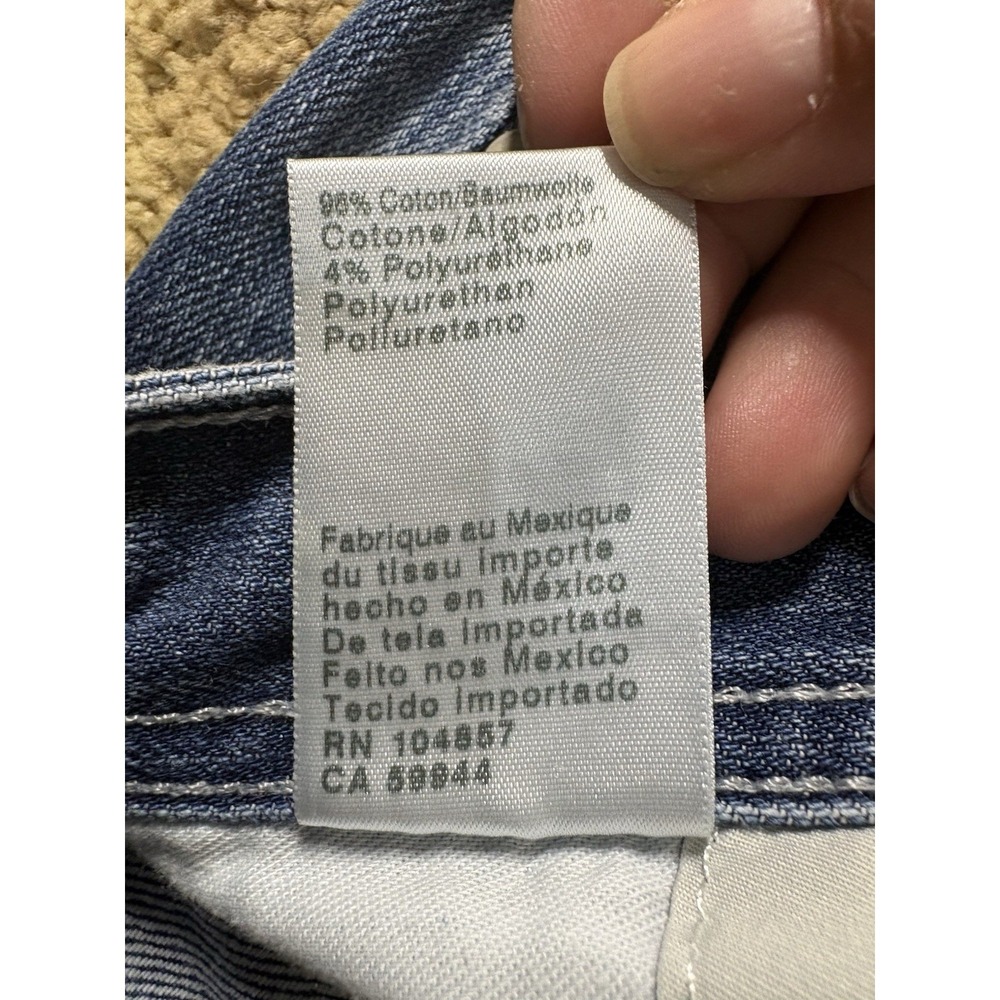 Adriano Goldschmied AG Everette Slim Straight Jeans Men 38x33 Blue Denim Casual - Picture 6 of 12